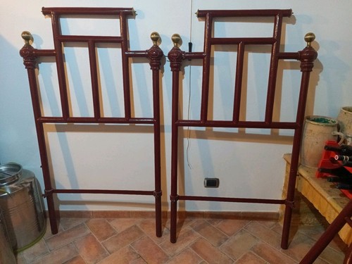 Early 900 iron - iron, bed