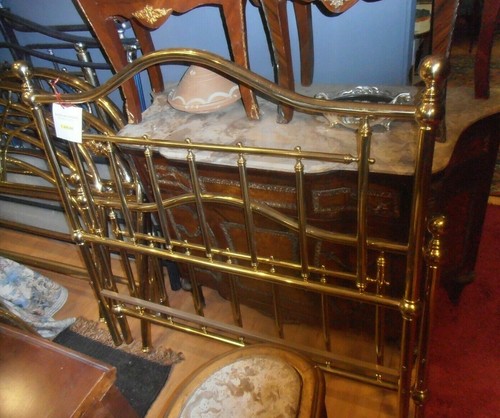 Vintage letto ottone - letto, in
