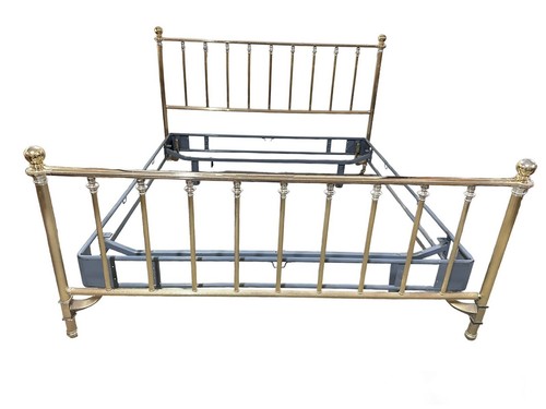 Letto matrimoniale ottone - letto,