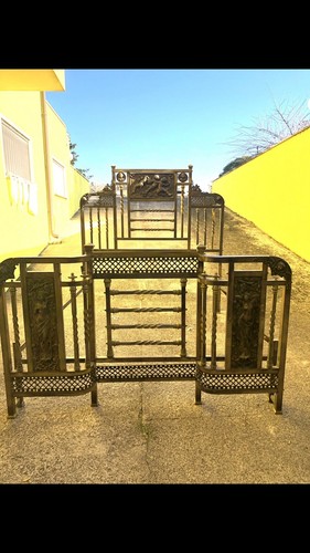 Letto ottone antico - letto,