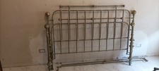 Letto matrimoniale in ottone