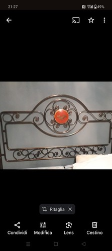 Letto ottone brunito - letto, in
