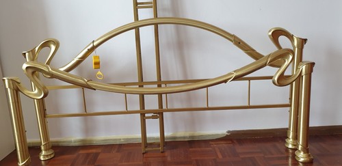 Letto matrimoniale ottone e - matrimoniale,