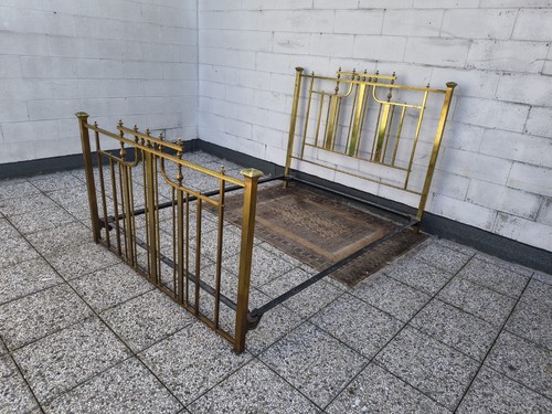 Letto ottone primi - in, '900