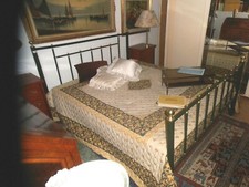 Vintage letto in ottone