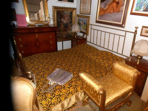 Vintage letto ottone - vintage, in