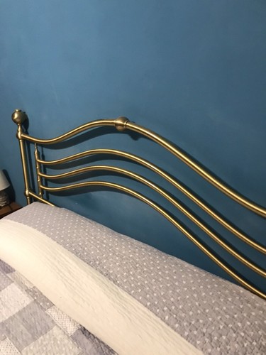 Letto matrimoniale ottone - ottone,