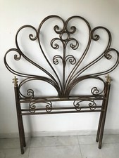 Coppia letti singoli in ferro