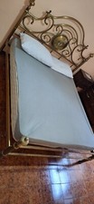 LETTO MATRIMONIALE IN OTTONE -