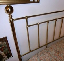 Vintage letto in ottone